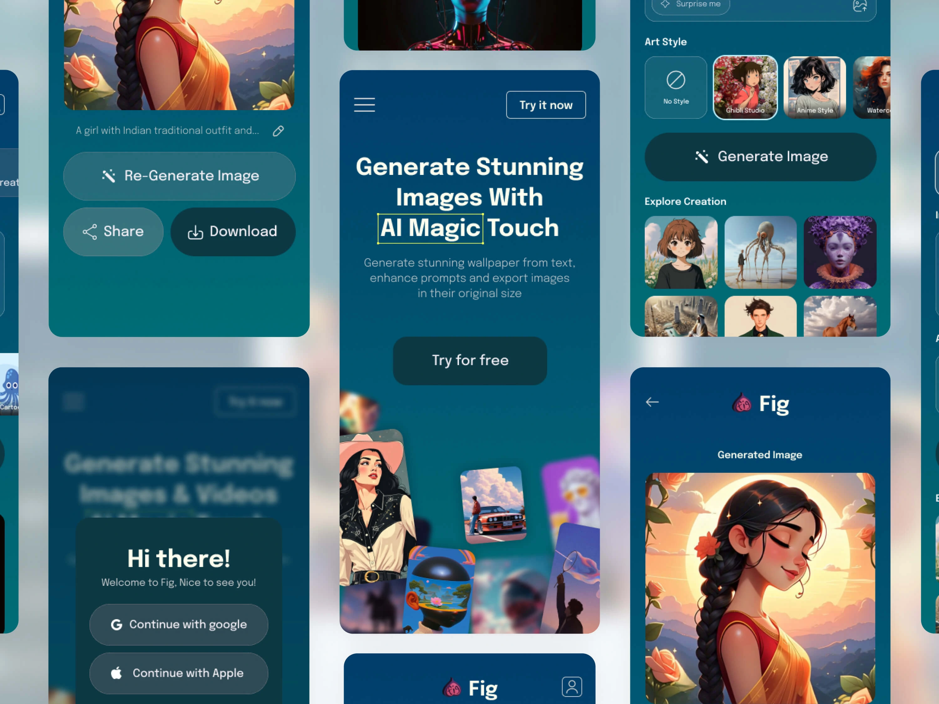 AI Image Generator — Creative Visual Generation from Text Prompts