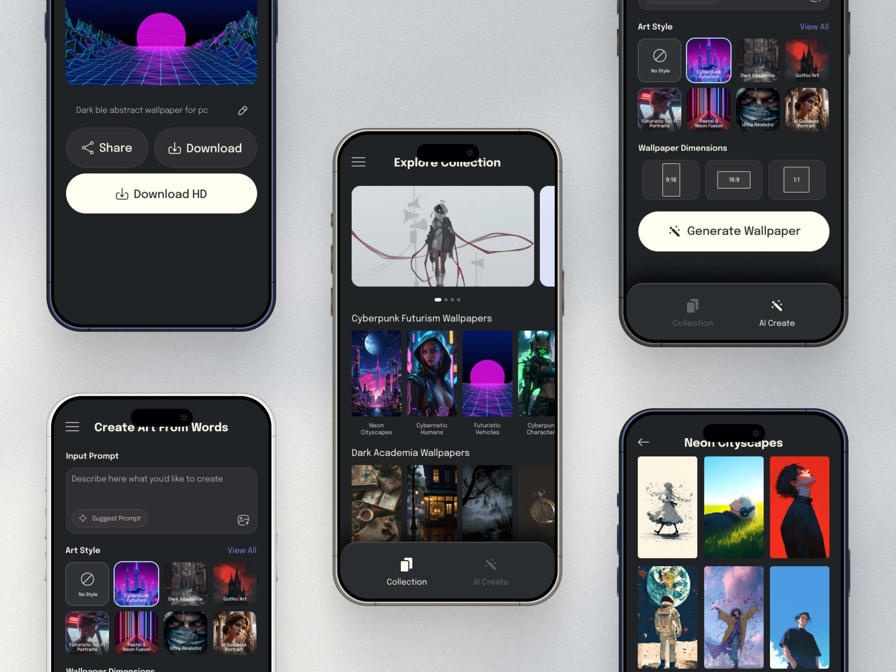 AI Wallpaper — Smart AI-Powered Wallpaper Generator and Gallery